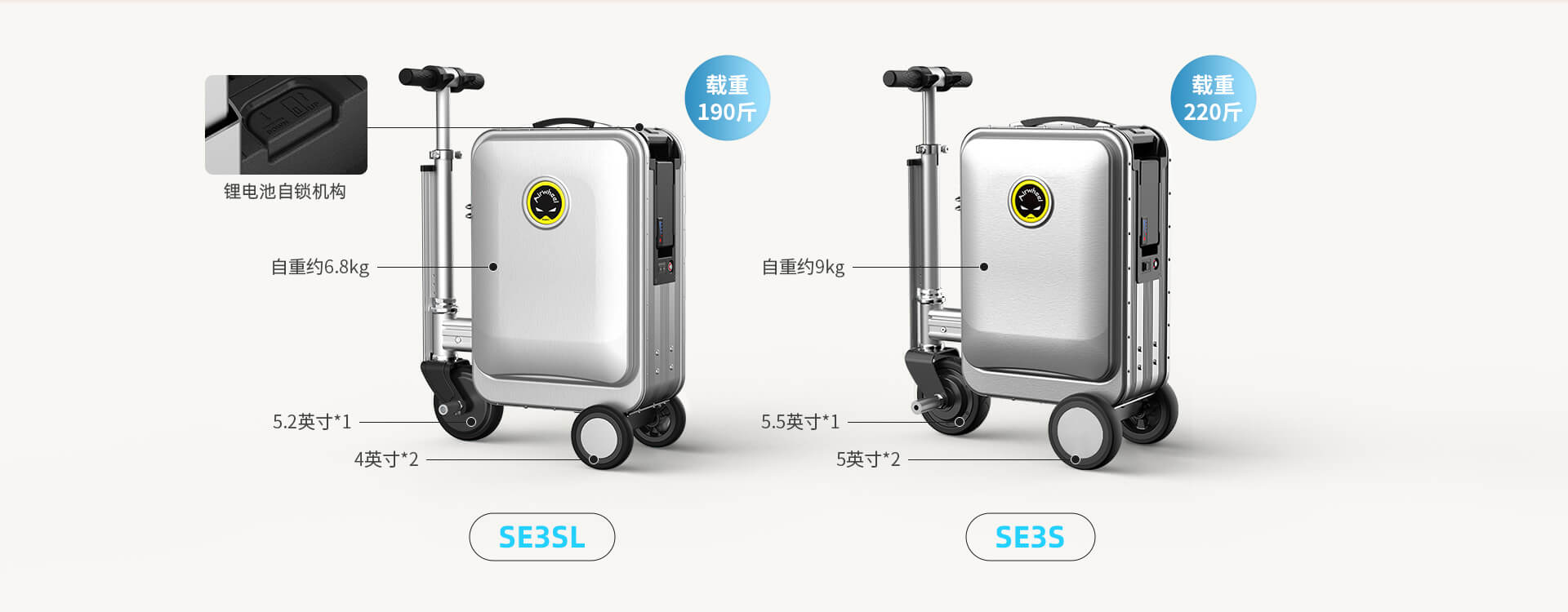 Airwheel 电动行李箱